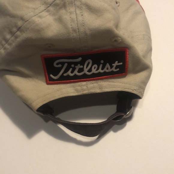 Men’s tan Titleist Pro V1 cap - Picture 5 of 8